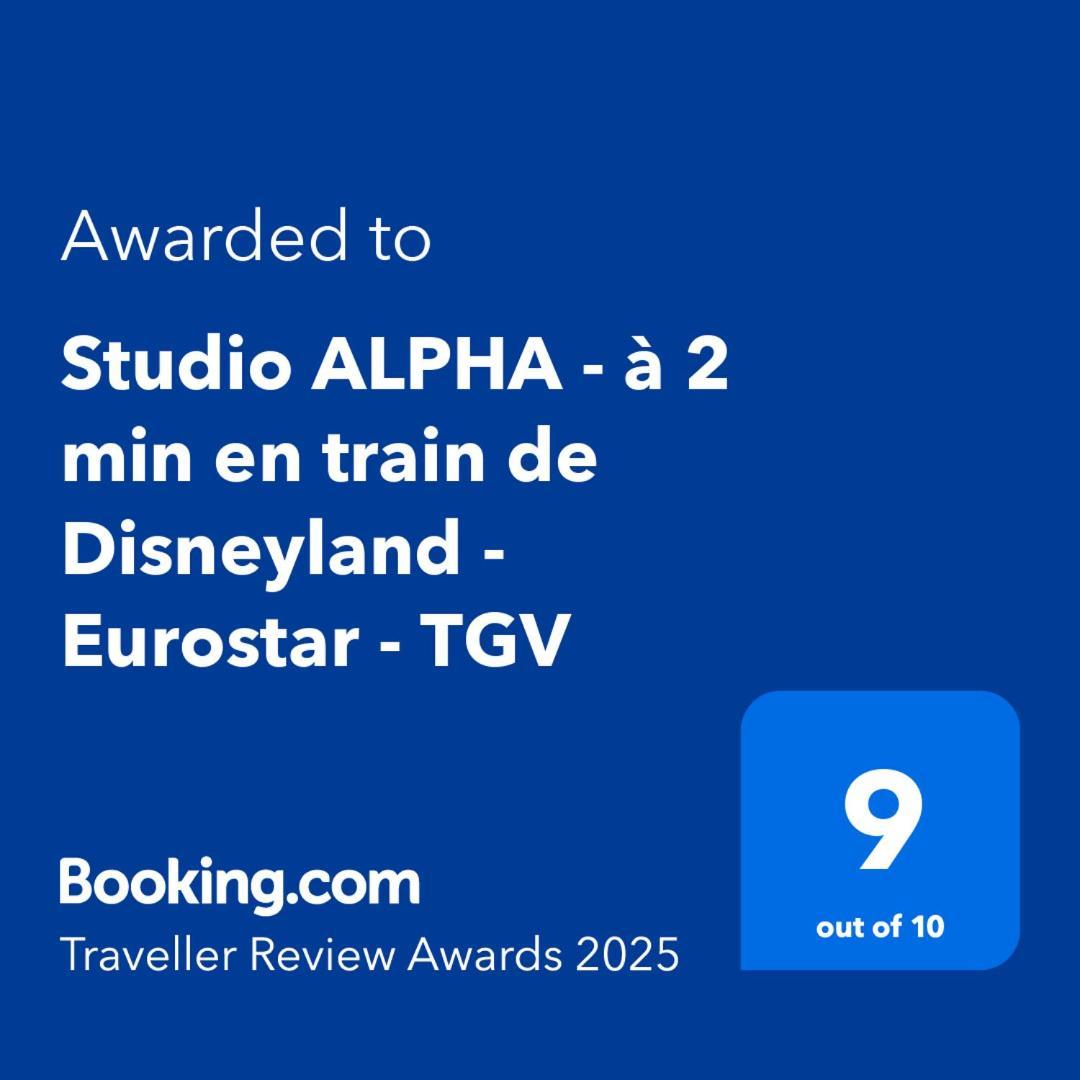 Studio Alpha - 2Min By Train To Disneyland Or 20Min Walk - 5Min Walk To "Val D'Europe" Station Montevrain Luaran gambar
