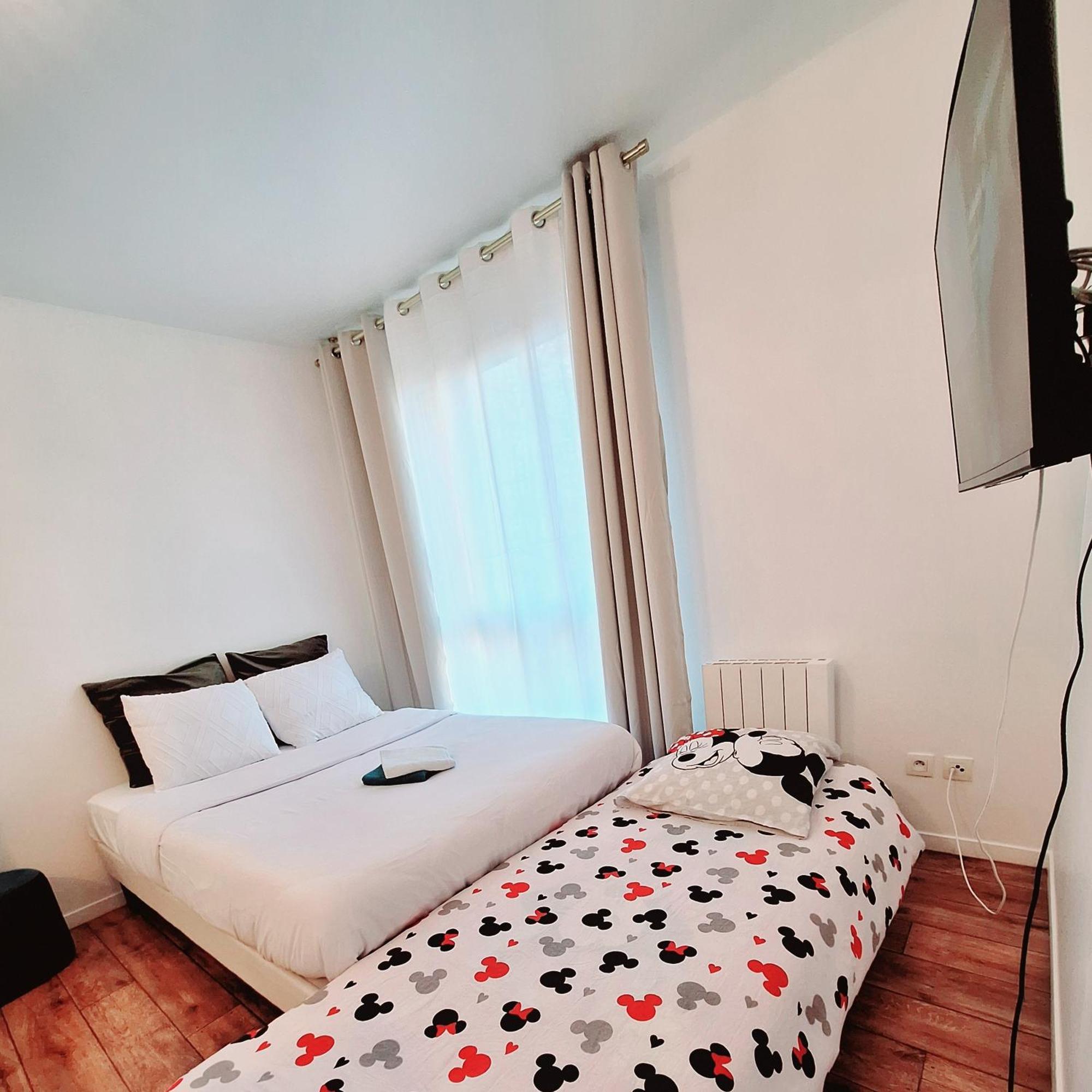Studio Alpha - 2Min By Train To Disneyland Or 20Min Walk - 5Min Walk To "Val D'Europe" Station Montevrain Luaran gambar